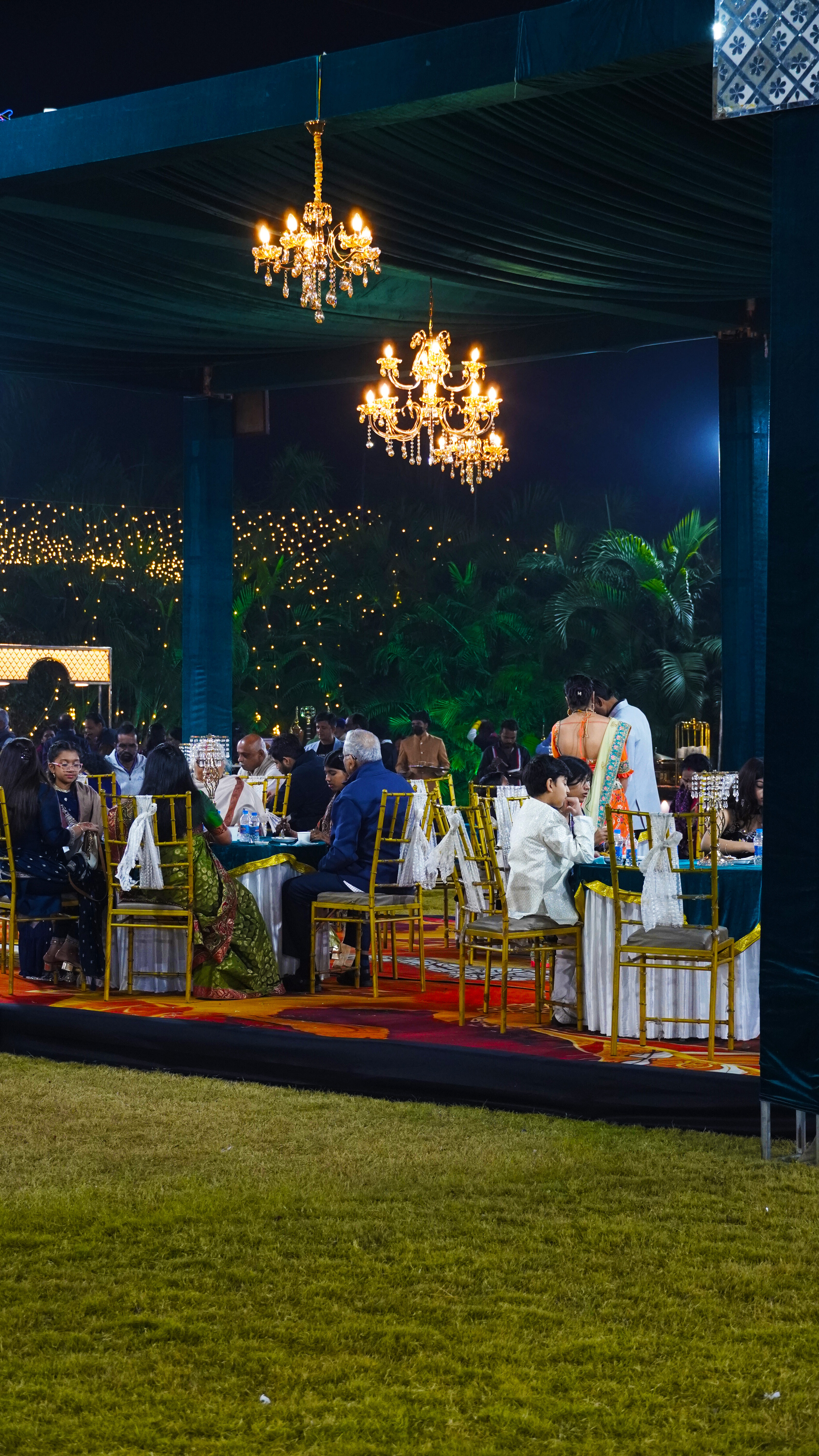 Hotel Yashoda Privilege - Garden 1 gazebo setup, Bhopal